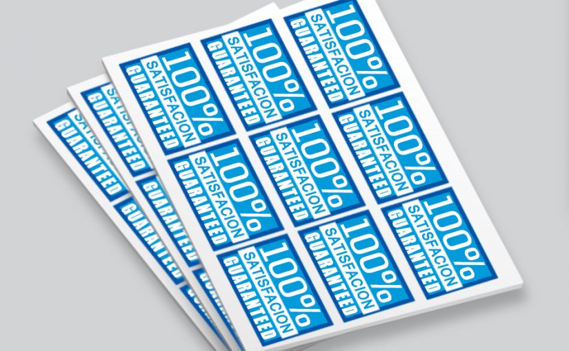 63x88mm Rectangle Labels