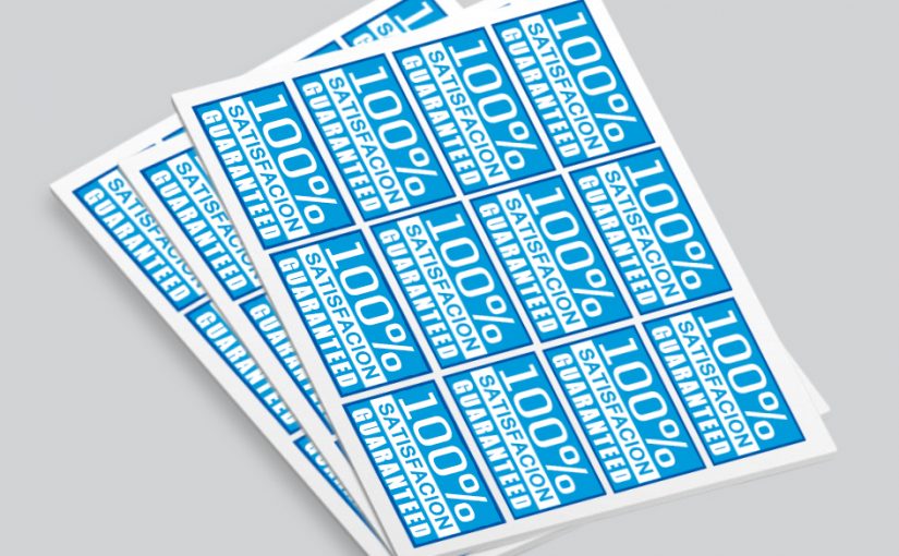 45x80mm Rectangle Label