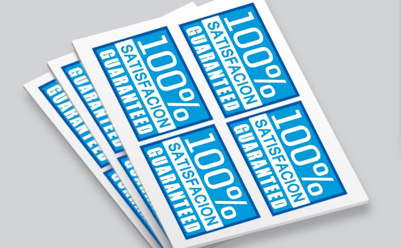 Rectangle Sticker Printing