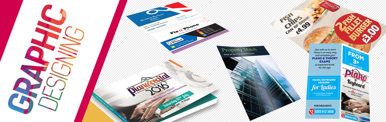 graphic designing from rushprint | leaflet, business cards, banner, poster